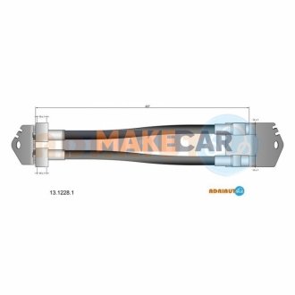 FORD Шланг тормозной зад. внут. (лев/прав) Transit 00- ADRIAUTO 13.1228.1 фото товара