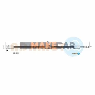 MAZDA Шланг тормозной передн. 626 -91 для Mazda ADRIAUTO 22.1210 фото товару