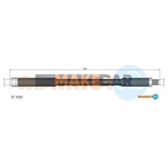 DB Шланг тормозной пер. A168 - 01 W210 4-matic для ADRIAUTO 27.1223 фото товару