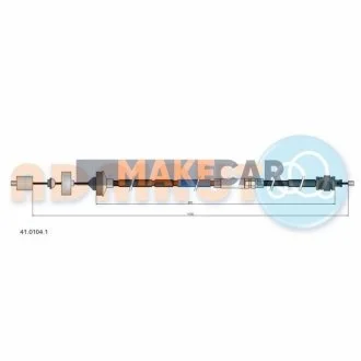 RENAULT Трос сцепления Laguna 2.0 для Renault ADRIAUTO 41.0104.1 фото товара