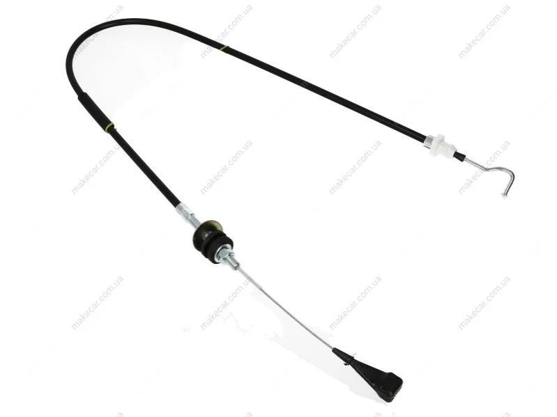 <strong>Трос газу (довжина 910мм/725мм) SEAT TOLEDO I VW CADDY I, GOLF I, GOLF II, JETTA I, JETTA II, PASSAT B3/B4 1.5D/1.6D/1.9D 08.76-03.99 ADRIAUTO 55.0315 (фото 1)</strong>