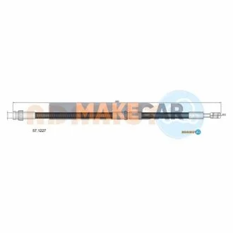 MITSUBISHI Шланг тормозной Carisma,Volvo для ADRIAUTO 57.1227 фото товару