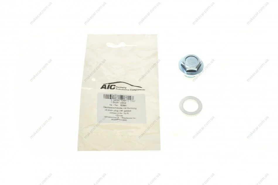 <strong>Болт зливу оливи + шайба AIC 52881 (фото 1)</strong>