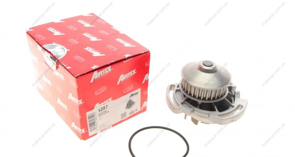 <strong>Водяний насос Cordoba/Golf II/III/Jetta/Polo 1.0/1.3/1.4 -99 AIRTEX 1397 (фото 1)</strong>