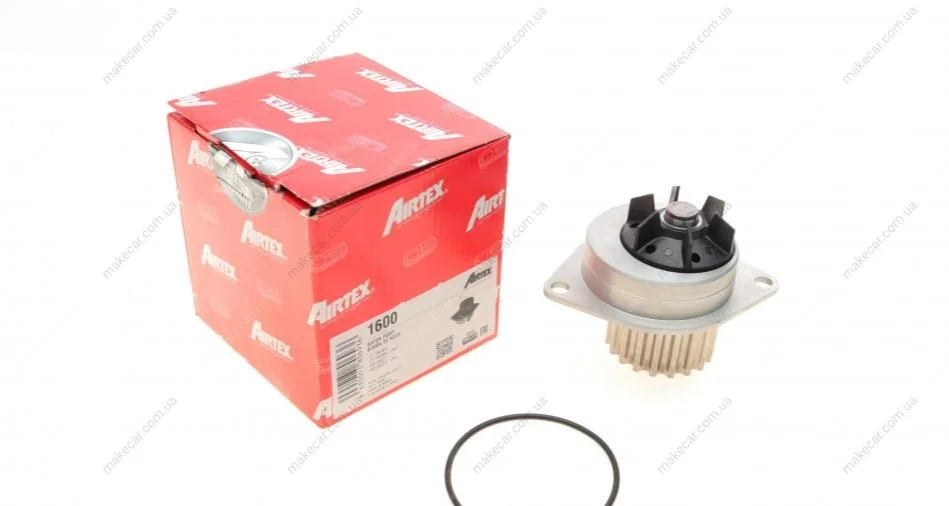 <strong>Водяний насос Berlingo/Partner 00-/C3/C4 1.6i 02- (19z) AIRTEX 1600 (фото 1)</strong>