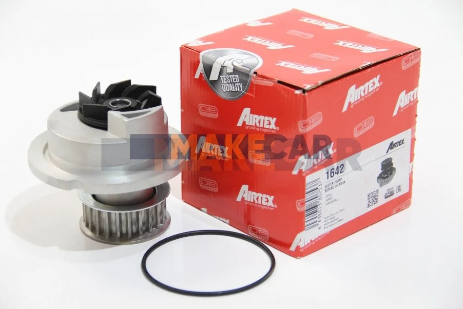 <strong>Водяний насос Astra G/H/Vectra B/C 1.8 95- AIRTEX 1642 (фото 1)</strong>