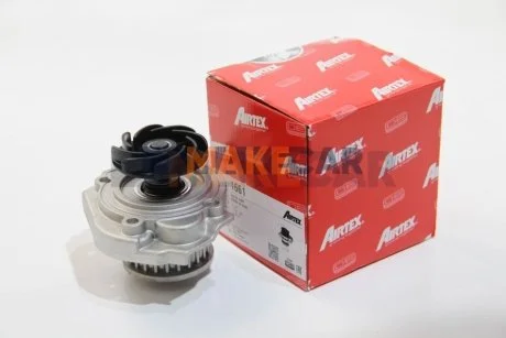 Водяний насос Doblo/Bravo/Punto 1.2/1.4i 05- для Fiat, Lancia, Abarth, Alfa Romeo AIRTEX 1661 фото товару