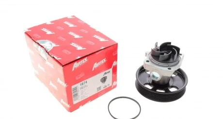 Водяний насос Doblo/Combo 1.3 CDTI/TD/MJTD 04- для Fiat, Opel, Chevrolet, Suzuki, Alfa Romeo AIRTEX 1674 фото товару