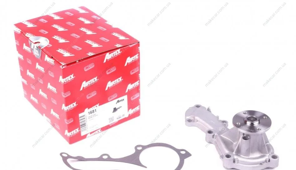 <strong>Водяний насос Nissan Almera 1.5/1.8 00-/Primera 1.6/1.8 96- AIRTEX 1681 (фото 1)</strong>
