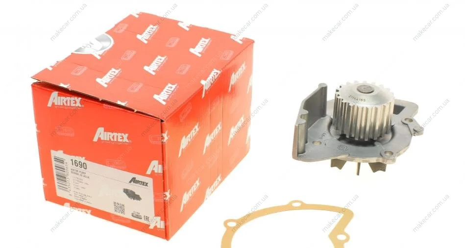 <strong>Водяний насос Scudo/Jumpy/Expert 2.0HDi 07- AIRTEX 1690 (фото 1)</strong>