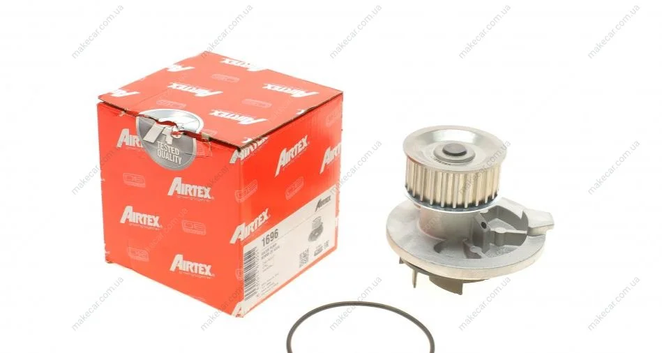 <strong>Водяний насос Astra F/G/H/Omega B/A/Lacetti 1.7D/1.8/2.0 90- AIRTEX 1696 (фото 1)</strong>