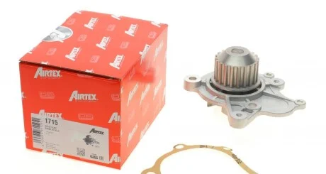 Водяний насос i30/SONATA/SPORTAGE/CEED/MAGENTIS 2.0/2.2CRDi 04- для KIA, Hyundai AIRTEX 1715 фото товару