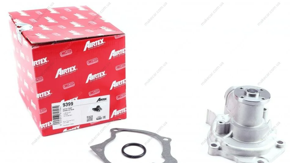<strong>Водяний насос Mitsubishi Galant/Space 2.0/2.4 GDi 96-04 AIRTEX 9399 (фото 1)</strong>