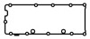 Купить Прокладка клапанной крышки резиновая AJUSA 11129300 по низкой цене в Украине (фото 1)
