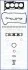 JEEP Комплект прокладок двигуна PATRIOT (MK74) 2.0 11-17, CHRYSLER SEBRING (JS) 2.0 VVT 07-10 для Dodge, Chrysler, Jeep AJUSA 50276500 фото товару
