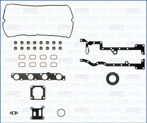 <strong>Комплект прокладок, двигун, FORD (INDUSTRIAL) FORD AJUSA 51018500 (фото 1)</strong>