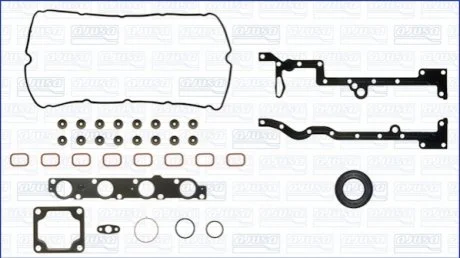 Комплект прокладок двигуна для Ford, Land Rover AJUSA 51018600 фото товару
