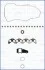 <strong>PEUGEOT Комплект прокладок верхний без прокладки ГБЦ 406,Expert,Citroen Jumpy,Fiat Scudo 2.0/2.2HDI 99- AJUSA 53015100 (фото 1)</strong>