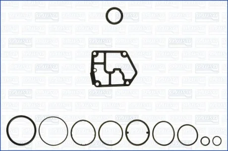 Комплект прокладок картера Skoda Fabia II, Octavia II/ VW Caddy III, Touran (05-10) 1.9, 2.0d Ajusa для Skoda, Volkswagen, Jeep, Audi, Seat AJUSA 54154000 фото товару