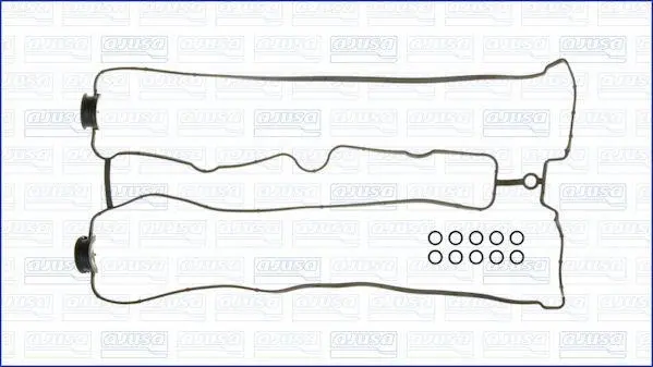 <strong>Прокладка клапанної кришки (к-кт) Daewoo Nubira (00-)/ Opel Astra (F,G,H) 1.8, 2.0i Ajusa AJUSA 56059600 (фото 1)</strong>