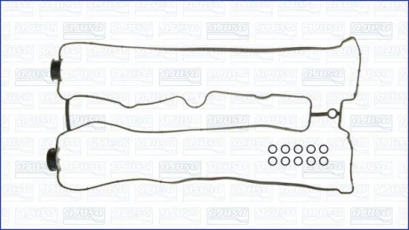 Прокладка клапанної кришки (к-кт) Daewoo Nubira (00-)/ Opel Astra (F,G,H) 1.8, 2.0i Ajusa для AJUSA 56059600 фото товару