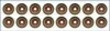 <strong>Сальники клапанів (к-кт) Avensis/Corolla/Land Cruiser 2.0/2.2/4.5 D/TD 03 - AJUSA 57052100 (фото 1)</strong>