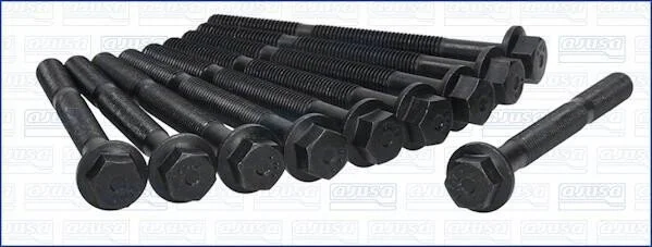 <strong>Компл. болтів ГБЦ FIAT DOBLO (01-) 1.2, 1.4i (10шт) Ajusa AJUSA 81007600 (фото 1)</strong>