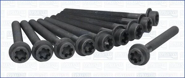 <strong>Компл. болтів ГБЦ FIAT DOBLO (01-) 1.6i (10шт) Ajusa AJUSA 81017900 (фото 1)</strong>