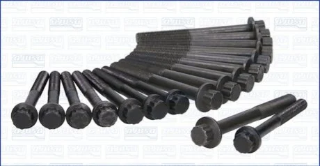 Комплект болтів з головкою системи TORX з чорного металу для AJUSA 81021800 фото товару