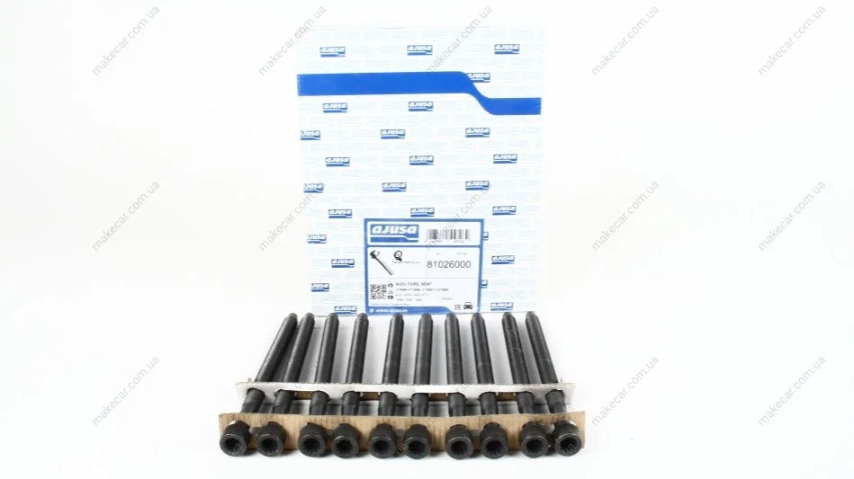 <strong>Болти головки блока T5 1.9TDI/Caddy 1.9TDI/2.0SDI 04- (10 шт.) AJUSA 81026000 (фото 1)</strong>