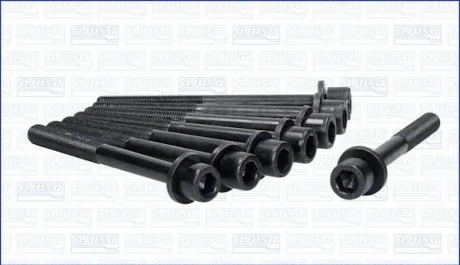 Комплект болтів ГБЦ INFINITY FX 35, QX50 I, QX60 2.5, 3.5i/ NISSAN MURANO (I,II) 3.5i (8шт) Ajusa для Infiniti, Nissan, Renault AJUSA 81047800 фото товару