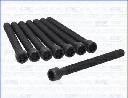 Комплект болтів з головкою системи TORX з чорного металу для AJUSA 81055700 фото товару
