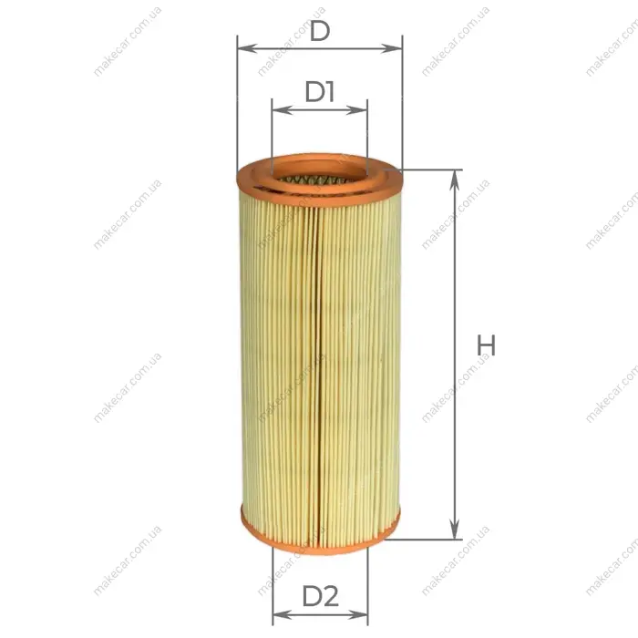 <strong>ALPHA FIAT Фильтр воздушный Idea,Punto,Lancia 1.6D/1.9D,1.8 99- Alpha AF0122 (фото 1)</strong>