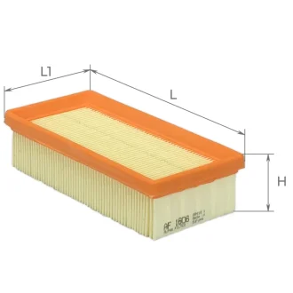 Фільтр повітряний VW Caddy I, Golf Cabriolet, Golf I, Golf II, Jetta, Scirocco Альфа для Alpha AF1606 фото товару
