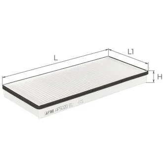 Фільтр салону для Alpha AF5020 фото товару