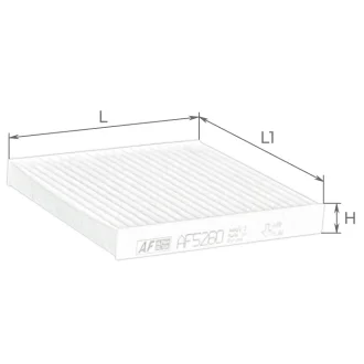 ALPHA JEEP фільтр салону WRANGLER III 2.8-3.8 07- для Jeep Alpha AF5260 фото товару