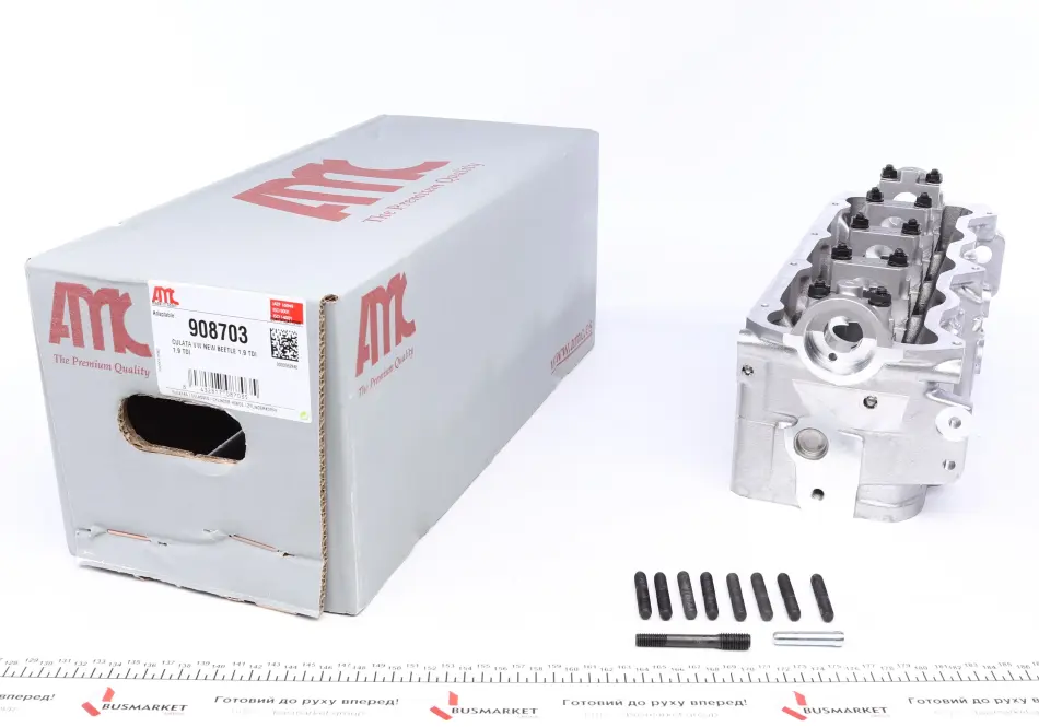 <strong>Головка блоку циліндрів VW Caddy 1.9SDI/TDI 96-04 AMC 908703 (фото 1)</strong>