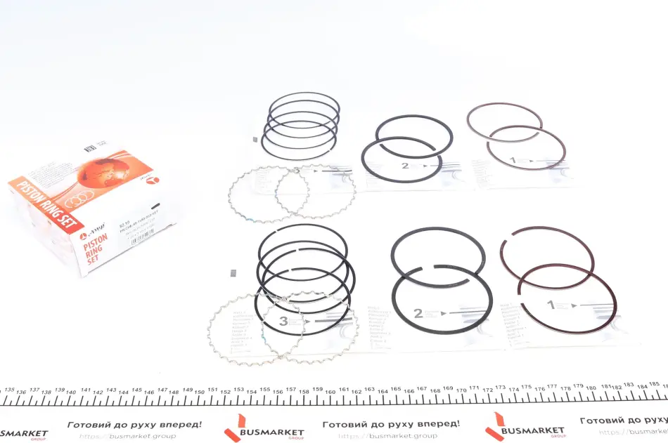 <strong>Поршневі кільця AMP PR-CHE-49-1590-050-SET (фото 1)</strong>