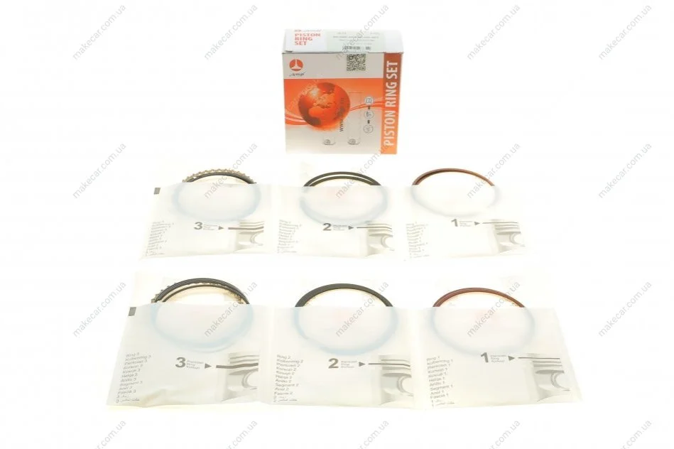 <strong>Поршневі кільця AMP PR-DAE-49-3548-025-SET (фото 1)</strong>
