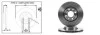 <strong>Диск тормозной пер (кратно2шт) NISSAN TIIDA Хетчбек (C11) (05/04-12/13) APPLUS 61274AP (фото 1)</strong>