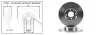 <strong>Диск тормозной передний (кратно 2) Fiat 500 C (312_) (09/09-) APPLUS 61371AP (фото 1)</strong>