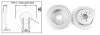 <strong>Диск тормозной задний (кратно 2) Land Rover Range Rover Sport I (L320) (02/05-03 APPLUS 61434AP (фото 1)</strong>