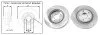 <strong>Диск тормозной задний Dodge Journey (JC) (06/08-) APPLUS 61679AP (фото 1)</strong>