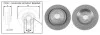 <strong>Диск гальмівний задн (кратно2шт) FORD KUGA II (DM2) (12-) APPLUS 61856AP (фото 1)</strong>