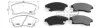 <strong>Колодка тормозная, лев/прав, перед CHEVROLET CRUZE (J300) (05/09-) APPLUS 71186BAAP (фото 1)</strong>