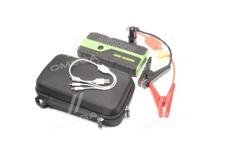 Пуско-зарядний пристрій автономне (power booster), 16000 mAh, 800A, 12V <> для ARMER ARM-JA16000 фото товару