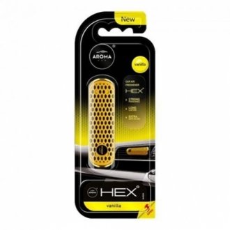 Ароматизатор на дефлектор Car HEX 10g - VANILLA Aroma 83577 фото товару