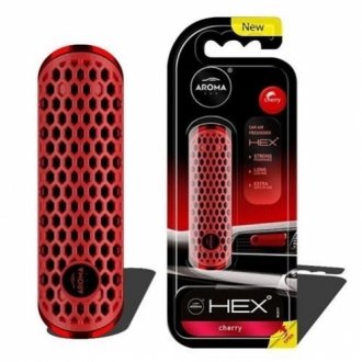 Ароматизатор на дефлектор Car HEX 10g - CHERRY Aroma 83580 фото товару