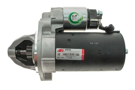 Стартер новий MERCEDES-BENZ Sprinter 906 06-18, Vito W639 03-14, Viano 03-14, G-Class W463 90-18, Sprinter 901-905 95-06, Vito W638 96-03, ML W163 98-05, CLK W209 02-10, E-Class W211 02-09, S-Class W220 98-06, C-Class W203 00-07, C-Class W202 93-00 для AS S0026 фото товару
