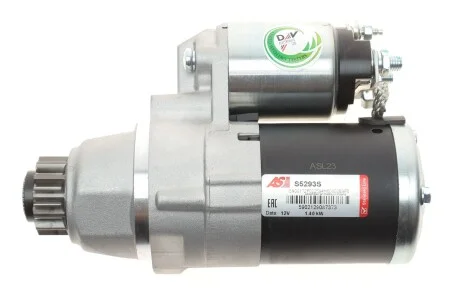 Стартер для AS S5293S фото товару
